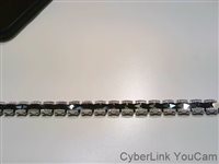 Bracelet Rosso Amante Man in Steel UBR393MB